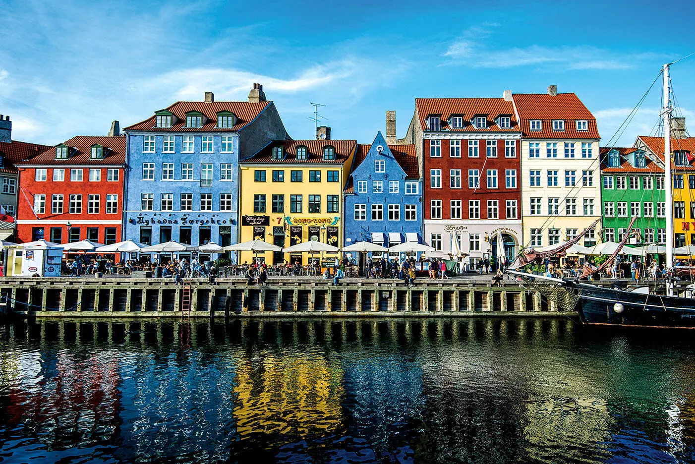 Nyhavn Новая гавань Когдато это был сомнительный район кишащий буйными - фото 118