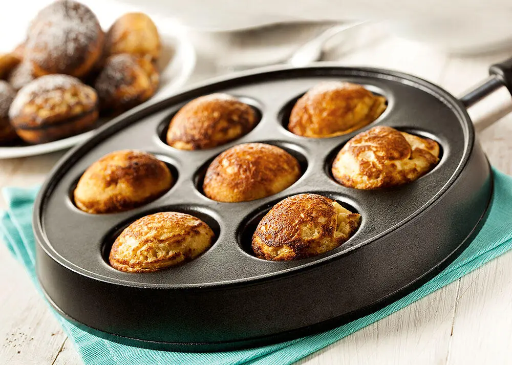 Традиционное датское рождественское угощение пончики æbleskiver Не забудьте - фото 135