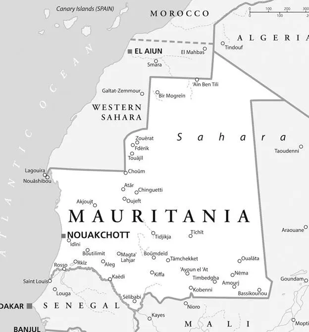 Мавритания полное название Исламская Республика Мавритания государство в - фото 21