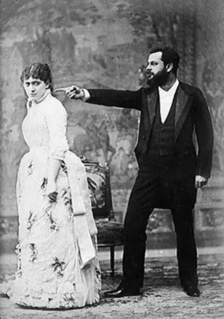 Жак Дамала с партнершей 1883 г Энергия Бернар поражала но постоянные - фото 100