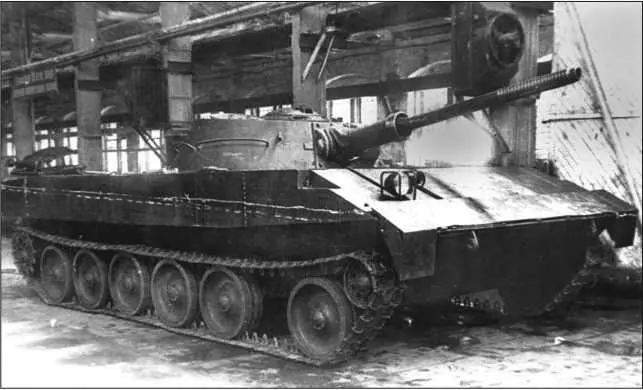 Плавающий танк Р39 в цеху завода Красное Сормово 1949 год Оргвыводы - фото 8