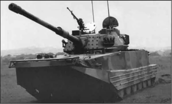 Плавающий танк Type 63AI Экипаж танка состоит из 4 человек - фото 100