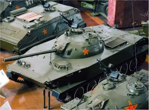 Легкий плавающий танк Туре 631 в музее НОАК Легкий плавающий танк Type - фото 178