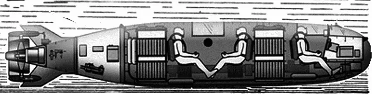 Рис 4Трехместная минисубмарина По своей сути минисубмарины представляют - фото 308