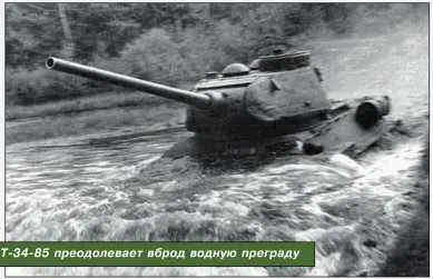 Т3485 преодолевает вброд водную преграду Ходовая часть С марта 1943 - фото 109