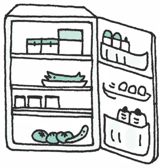 Храня продукты в холодильнике нужно оставлять свободными примерно 30 его - фото 57