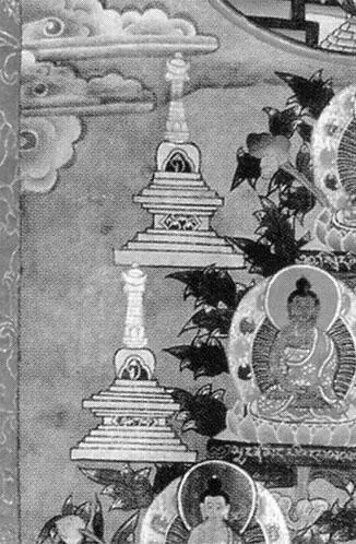 Рис 193 Фрагмент Две из великих ступ Будды На вершине каждой - фото 193
