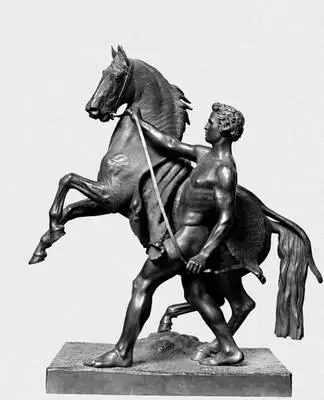 П К Клодт Укротитель коня Группа на Аничковом мосту в Ленинграде 1830е - фото 175
