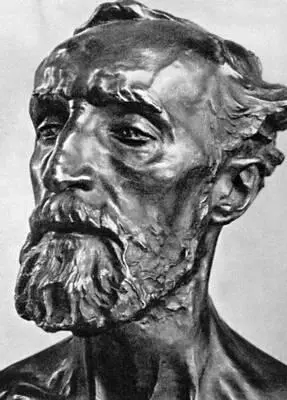 О Роден Портрет скульптора Ж Далу 1883 Музей Родена Париж Бронза сплав - фото 188