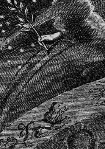 Рис 148 Изображение кометы рядом с человеческой рукой пишущей чтото на - фото 148