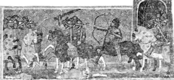 Рис 19 Старинная миниатюра из кодекса Benoit de SainteMaure Le Roman de la - фото 19