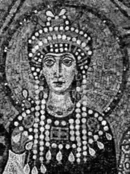 Рис 80 Феодора Мозаика в церкви св Виталия в Равенне Италия Взято из - фото 80