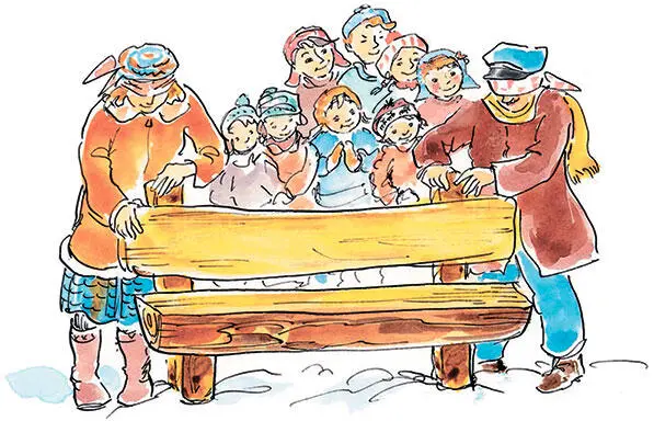 После вкусного ужина они водили хоровод вокруг ёлки все получили подарки и - фото 35