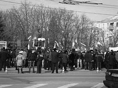 Митинг в Луганске 1 марта 2014 г А потом уже пошла цепная реакция Что ещё - фото 26