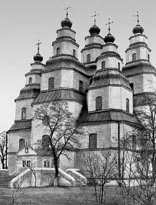 Деревянная архитектура Девятисрубный Троицкий собор в Новомосковске - фото 240