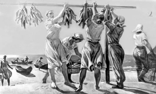 А А Дейнека У моря 195657 Русский музей Ленинград А А Дейнека - фото 68