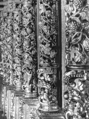 Дерево Иконостас Смоленского собора Новодевичьего монастыря в Москве 1683 - фото 223