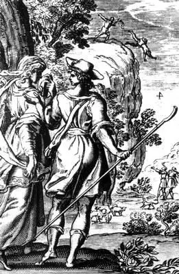 Т Тассо Аминта Париж 1666 Гравюра Л Коссена Тассони Алессандро - фото 367