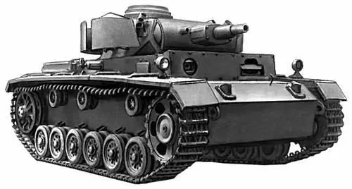 Рис 6а Немецкий танк 2й мировой войны ТIII 1 Первый опытный английский - фото 321