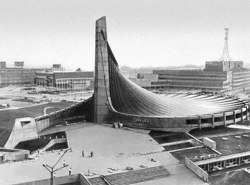 К Тангэ Гимназиум в Токио Япония 196364 К Тангэ Кафедральный собор - фото 280
