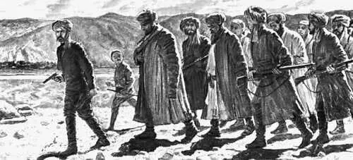 Е Г Бурцев Поимка Ибрагимбека 1937 Республиканский объединённый - фото 101