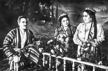 Сцена из спектакля Саодат С Саидмурадова и М Рабиева Таджикский театр им - фото 119