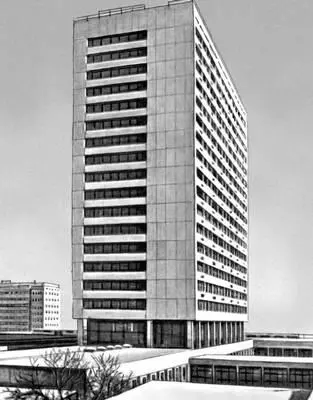 Городская больница Тримли в Цюрихе Швейцария 1960е гг Госпиталь в Челси - фото 215