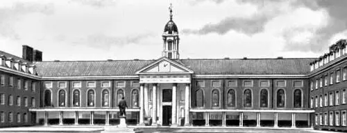 Госпиталь в Челси Великобритания 1694 Архитектор К Рен Больница - фото 216