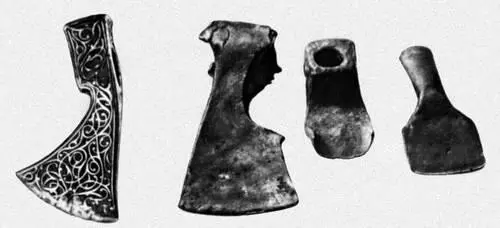 Болгария ВолжскоКамская Топоры и тёсла 1214 вв Болгария ВолжскоКамская - фото 161