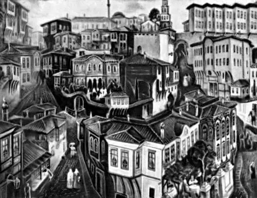 Болгария Ц Лавренов Старый Пловдив 1946 Собственность художника - фото 155