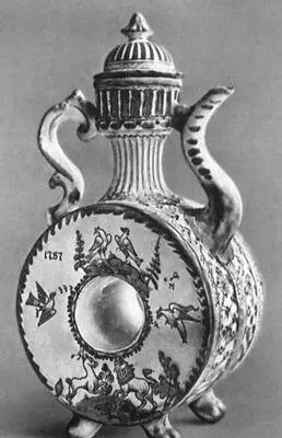 Народное творчество Керамика Квасник Гжель 1787 Исторический музей - фото 201