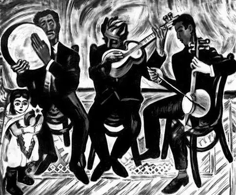 Т Нариманбеков Музыканты 1965 Собственность Министерства культуры - фото 172