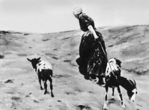 М Либерман Женщина с козами 1890 Новая галерея Мюнхен Маркграф - фото 267