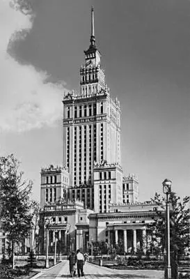 Варшава Дворец культуры и науки 195255 Архитекторы Л В Руднев и др - фото 305