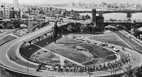 Новая эстакада у моста Понятовского Государственная комиссия приходов и - фото 306