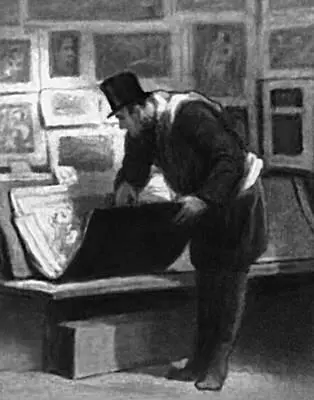 Франция Изобразительное искусство 1820 вв О ДомьеЛюбитель эстампов - фото 76