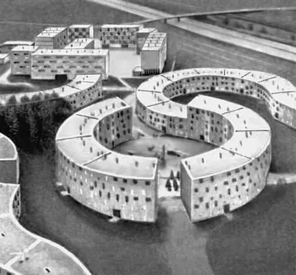 Э Айо Жилой комплекс Ла Гранд Борн в Гриньи Лионне 1960е гг Франция - фото 134