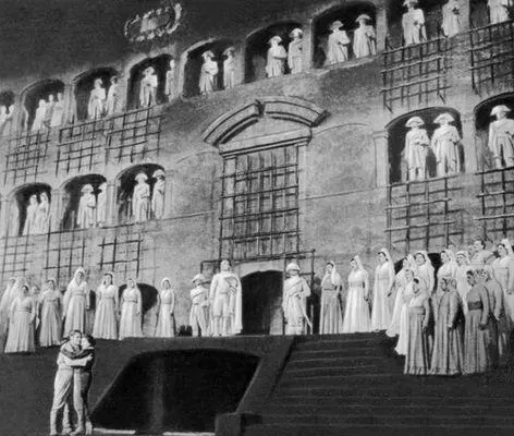 Австрийский театр Сцена из оперы Фиделио Л Бетховена Зальцбургский - фото 168