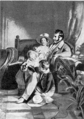 Ф Амерлинг Портрет Р Артхабера с детьми 1837 Галерея 19 и 20 вв Вена - фото 170