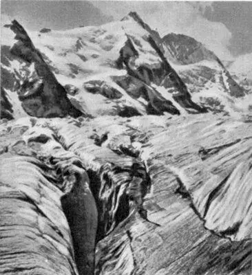 Ледник на массиве Гросглокнер Г Р Доннер Божество реки Энс Свинец - фото 192