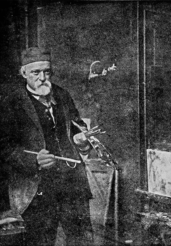 Сезанн в мастерской 1904 Портреты Шоке созданные Сезанном поражают - фото 16