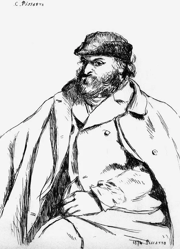 Камиль Писсарро Поль Сезанн 1874 У Курбе всего было в избытке в том числе - фото 26