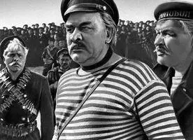 Б Ф Андреев в роли Вожака в фильме Оптимистическая трагедия Б Ф - фото 124