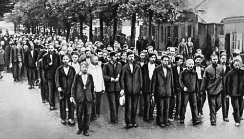 Демонстрация безработных Рига 1906 Москва Баррикады на Малой Бронной - фото 41