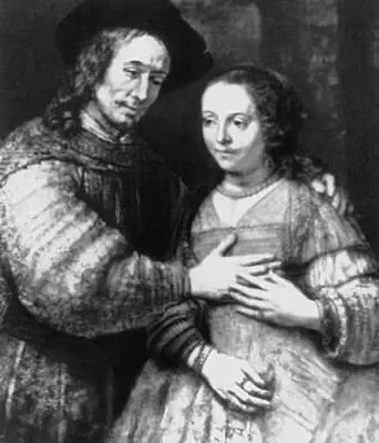 Рембрандт Еврейская невеста Около 1666 Фрагмент Рейксмюсеум Амстердам - фото 271