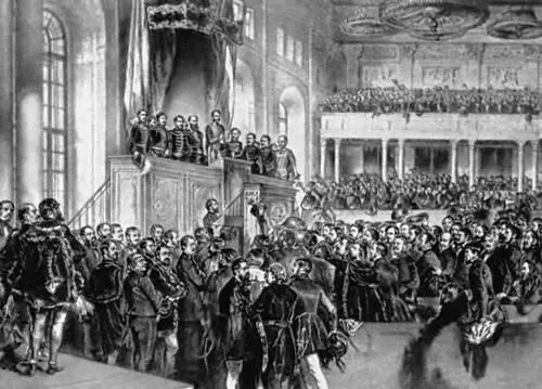 Открытие Государственного собрания в Пеште 15 марта 1848 Зал заседаний На - фото 30
