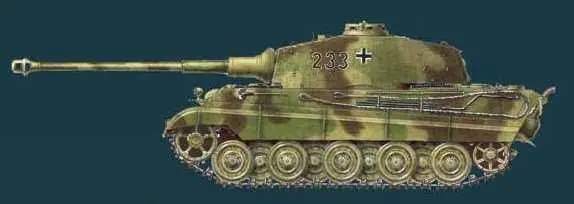 PzKpfw VI Ausf B Tiger II или Королевский тигр Königstiger один из - фото 773