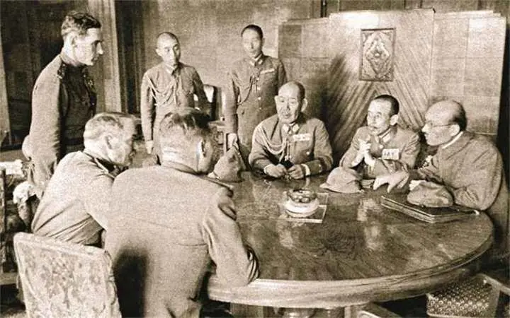 Переговоры советского командования с представителями штаба Квантунской армии об - фото 1010