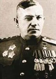 Командующий 9й гвардейской армией ВВ Глаголев Немецкая счетверенная - фото 788