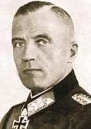 Генерал артиллерии Вальтер фон ЗейдлицКурцбах Walther von SeydlitzKurzbach - фото 719